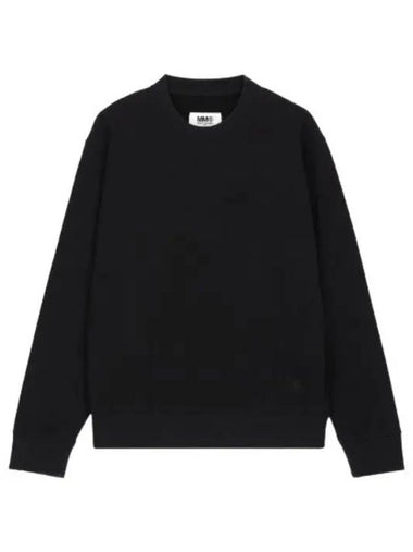 MM6 Sweatshirt Black - MAISON MARGIELA - BALAAN 1