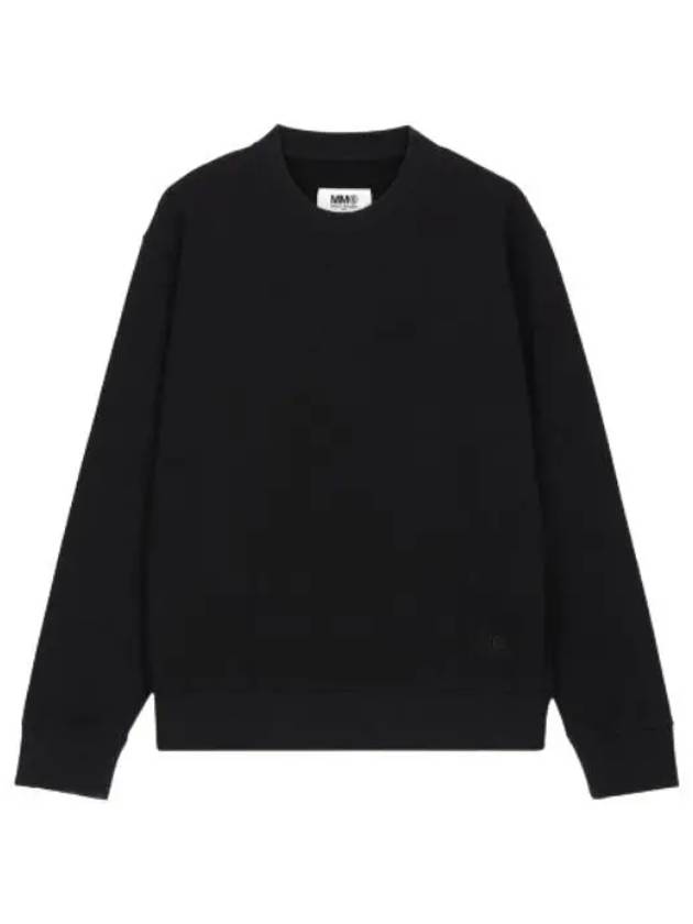 MM6 Sweatshirt Black T Shirt - MAISON MARGIELA - BALAAN 1