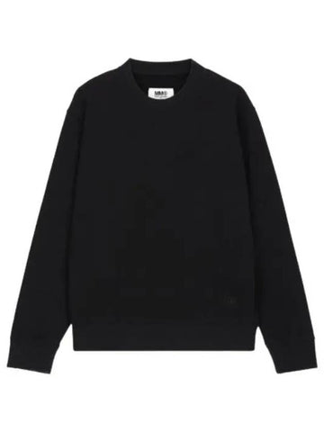 MM6 Sweatshirt Black T Shirt - MAISON MARGIELA - BALAAN 1