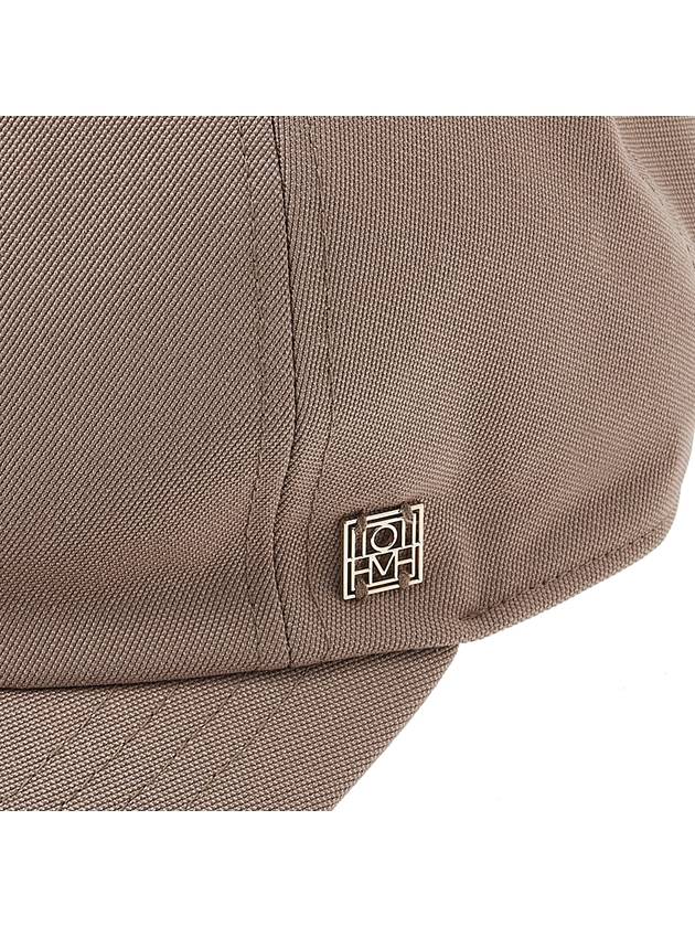 side logo decoration ball cap beige - TOTEME - BALAAN.