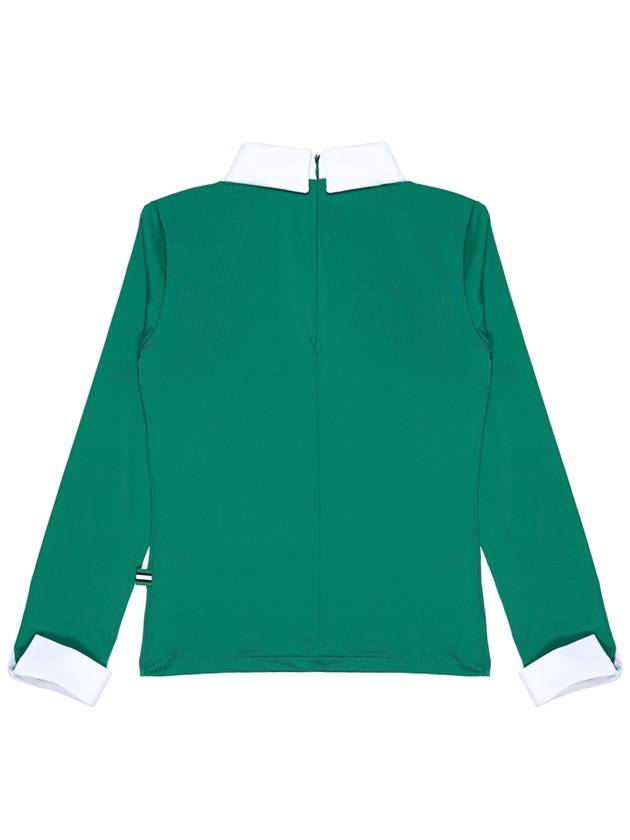 Point color slim tee GREEN TMFKS20306 - TRIMERE - BALAAN 3