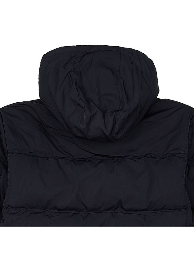 Puffer Bold Fox Head Patch Nylon Hood Padding Black - MAISON KITSUNE - BALAAN 11