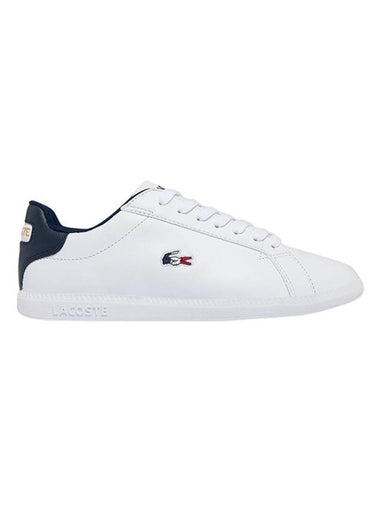 Men's Graduated Low Top Sneakers White - LACOSTE - BALAAN 1