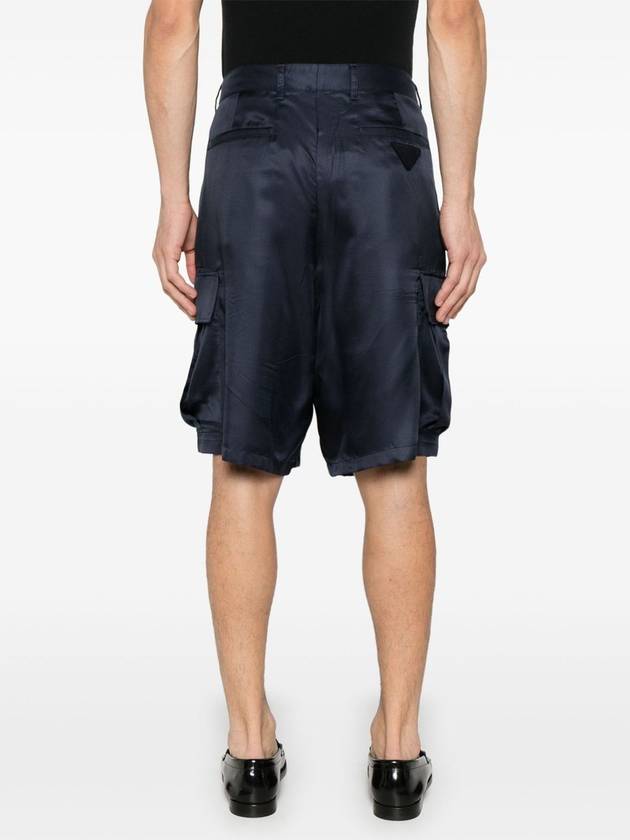 silk cargo shorts - PRADA - BALAAN 4