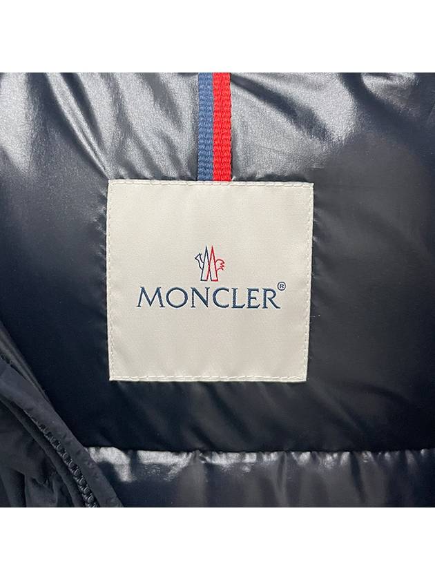 Kids Logo Patch MARAT Down Long Padded Jacket 12Y 14Y Navy 1C00010 595FD 776 - MONCLER - BALAAN 9