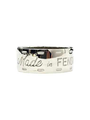 Made in Silver Ring Ring 7AJ817 - FENDI - BALAAN 1