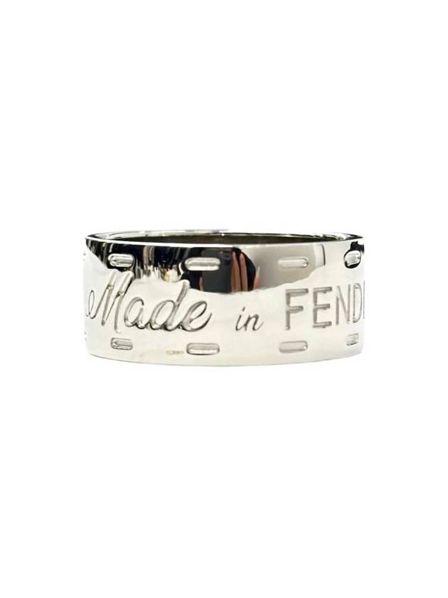 Made in Silver Ring Ring 7AJ817 - FENDI - BALAAN 1