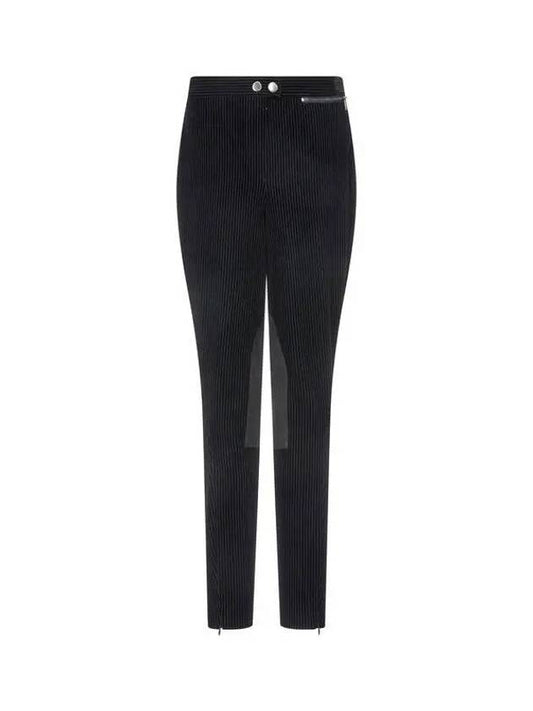 Additional 50 OFF Women s Easy Tapered Corduroy Pants Black - EMPORIO ARMANI - BALAAN 1