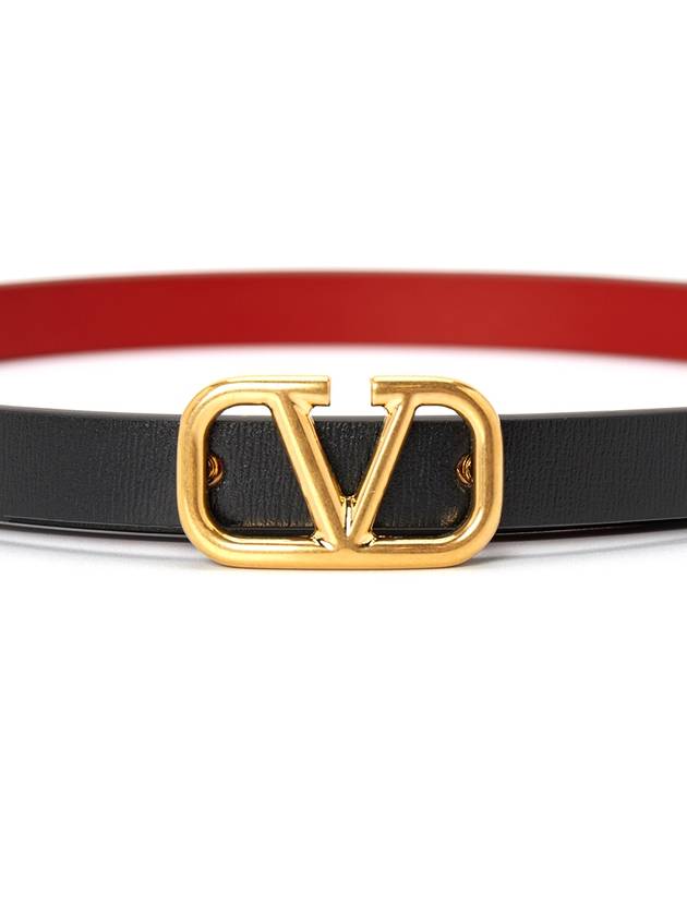 V Logo Signature Women s Belt T0SA9ZFR 0SM - VALENTINO - BALAAN 5