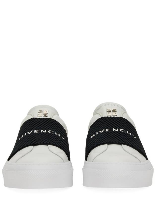 City Court Band Logo Low Top Sneakers White - GIVENCHY - BALAAN 5