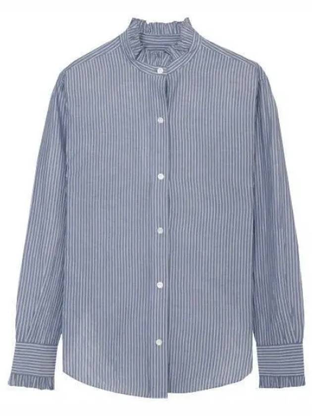 Saoli Shirt Blue CH067322A056E30BU - ISABEL MARANT - BALAAN 1