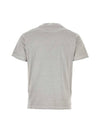 Organic Cotton Short Sleeve T-Shirt Dust Grey - STONE ISLAND - BALAAN 3