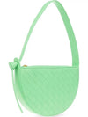 Intrecciato Sunrise Small Shoulder Bag Green - BOTTEGA VENETA - BALAAN 5