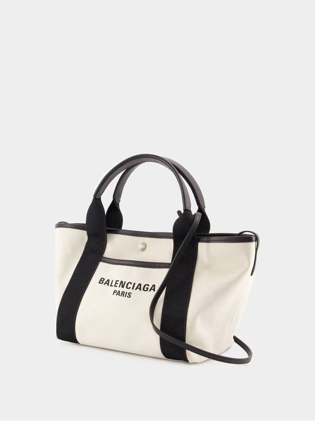 Biarritz Small Tote Bag Cream - BALENCIAGA - BALAAN 3