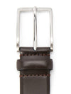 Logo Leather Belt Dark Brown - HUGO BOSS - BALAAN 6