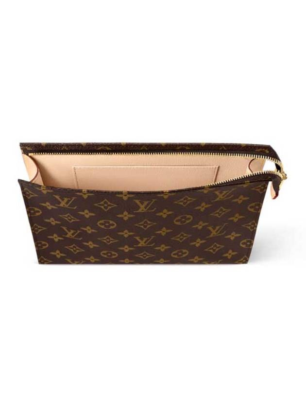 Poche Toilet Monogram Canvas Pouch Bag Brown - LOUIS VUITTON - BALAAN 5