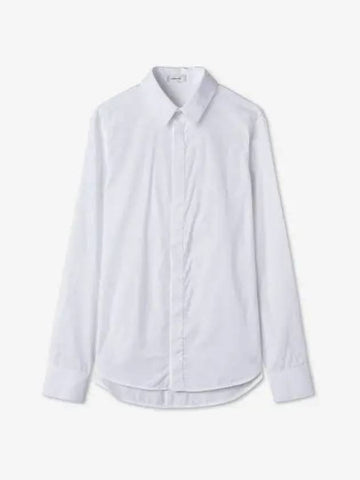 Classic Cotton Shirt White W1028PCWHT - WARDROBE.NYC - BALAAN 1