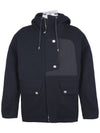 Wool Hooded Men s Jacket - HERMES - BALAAN 1