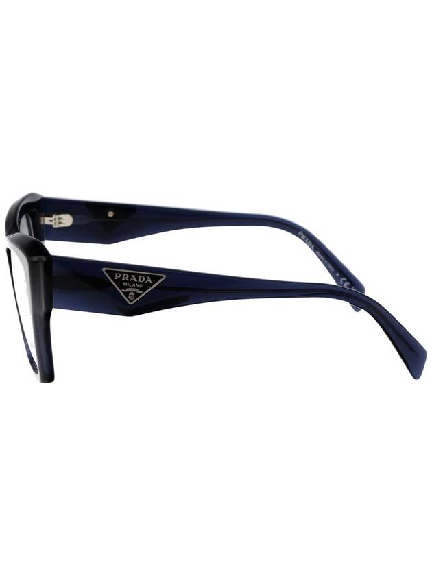 Sunglasses PR 09ZV 08Q1O1 BLUE TRANSPARENT - PRADA - BALAAN 4