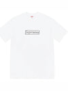 KAWS Chalk Short Sleeve Box Logo TShirt - SUPREME - BALAAN 3