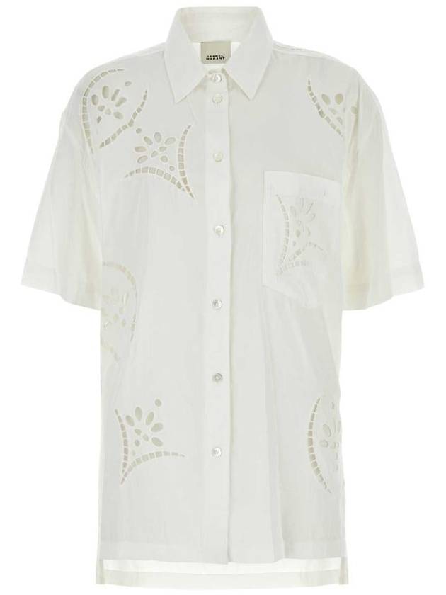 Shirt CH0067FCB2G06I 20WH White - ISABEL MARANT - BALAAN 2