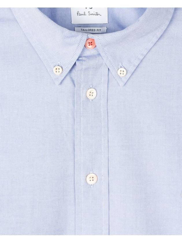 Zebra Patch Long Sleeve Shirt Light Blue - PAUL SMITH - BALAAN 4