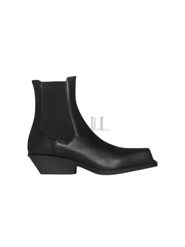 Square Toe Chelsea Boots Black - MARNI - BALAAN 2