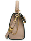 V Sling Small Grainy Calfskin Hand Cross Bag Beige - VALENTINO - BALAAN 4