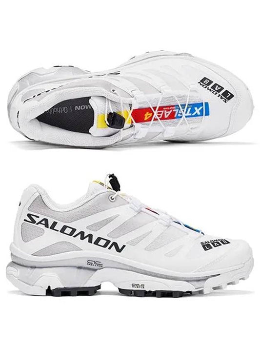 Salomon Unisex XT 4 OG White Luna Rock Sneakers L47133000 - YVES SALOMON - BALAAN 1