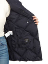 Frutto Padded Vest Navy - MAX MARA - BALAAN 10