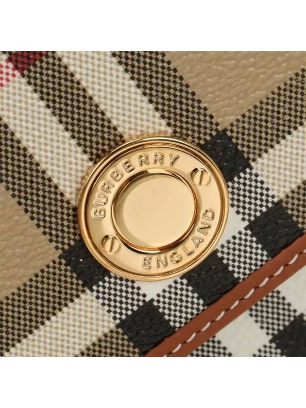 Hampshire Check Cross Bag Archive Beige - BURBERRY - BALAAN 6