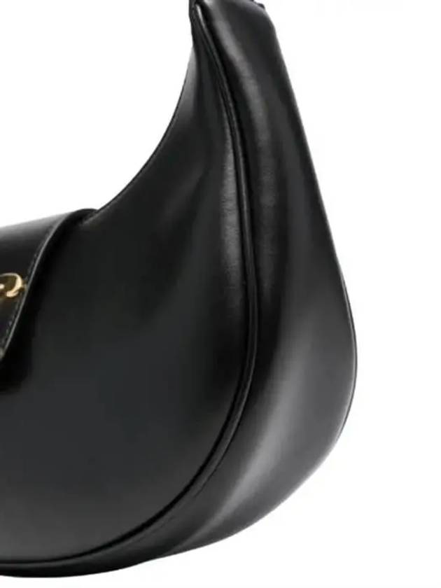 Ava Triomphe Smooth Calfskin Shoulder Bag Black - CELINE - BALAAN 3