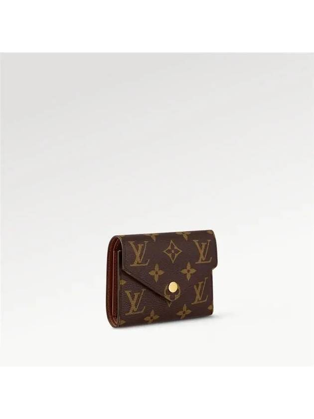 Victorine Monogram Half Wallet Brown - LOUIS VUITTON - BALAAN 4