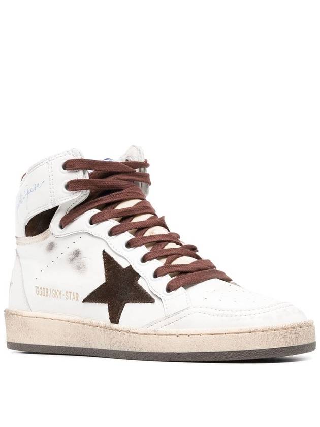 SKY STAR NAPPA UPPER AND SPUR NYLON TONGUE SUEDE STAR - GOLDEN GOOSE - BALAAN 2