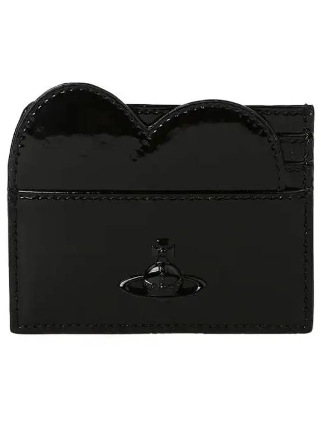 Heart Card Wallet Black - VIVIENNE WESTWOOD - BALAAN 2