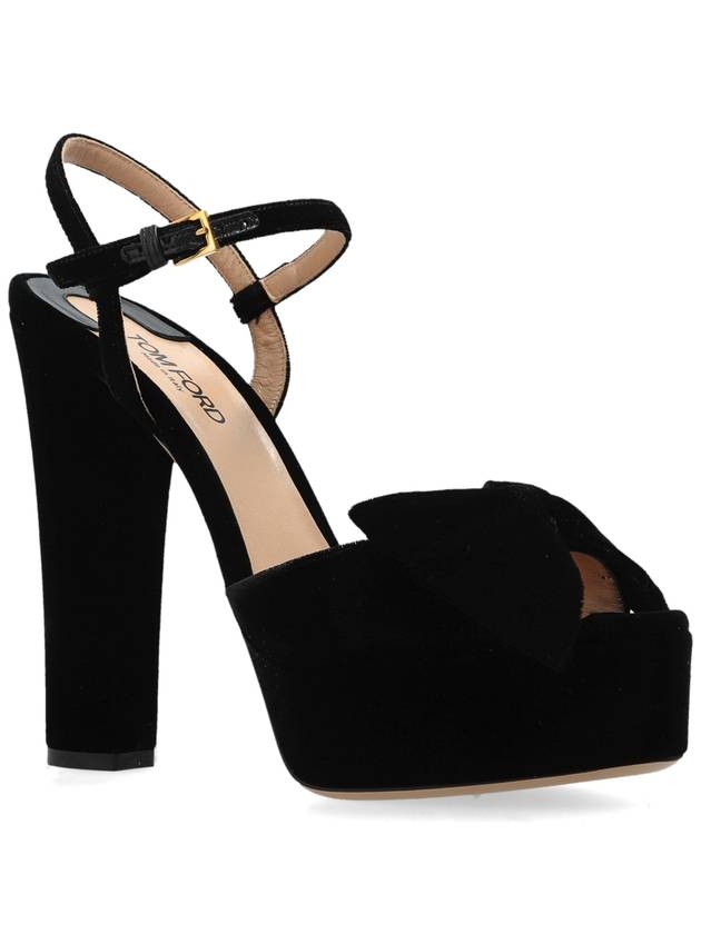 Tom Ford Platform Sandals, Women's, Black - TOM FORD - BALAAN 4