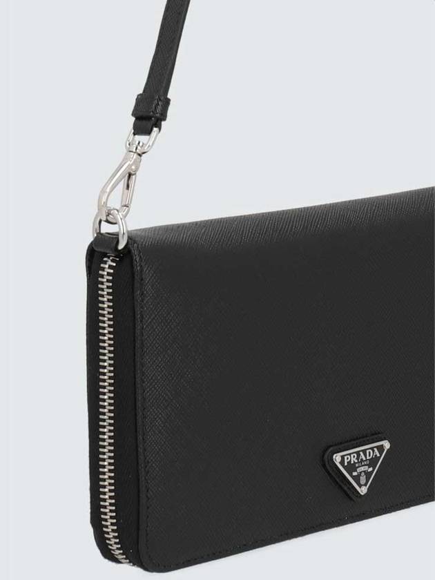 Saffiano Strap Pouch Black 2ML051 - PRADA - BALAAN 4