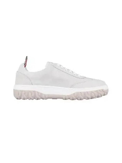 Calf Suede Cable Knit Sole Field Shoes White - THOM BROWNE - BALAAN 2