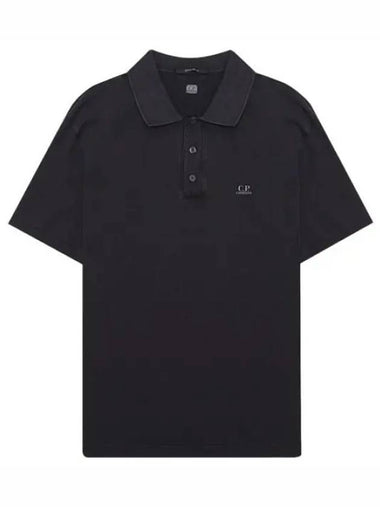 Small logo polo t shirt men s collar - CP COMPANY - BALAAN 1