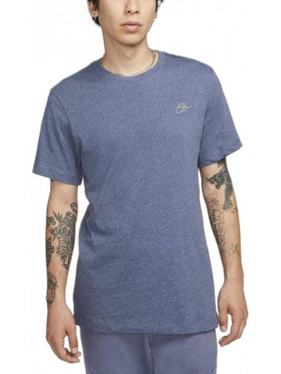 NSW Sustainability Club Cotton Short Sleeve T-Shirt Blue - NIKE - BALAAN 2