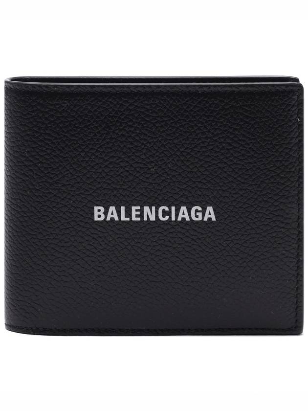 Cash Square Folded Wallet Black - BALENCIAGA - BALAAN 2