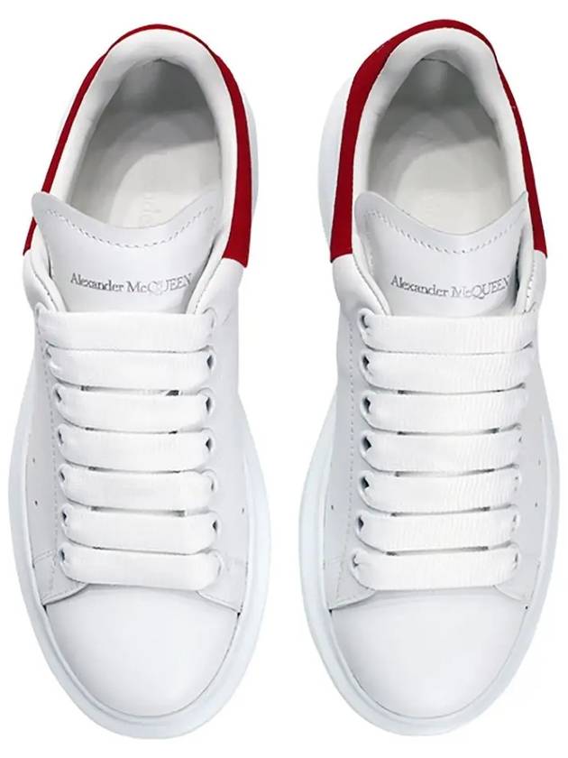 Oversized Low Top Sneakers White - ALEXANDER MCQUEEN - BALAAN 4