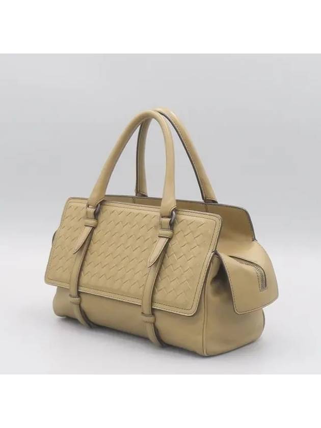 beige tote bag - BOTTEGA VENETA - BALAAN 3