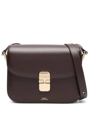 Grace Small Shoulder Bag Brown - A.P.C. - BALAAN 1