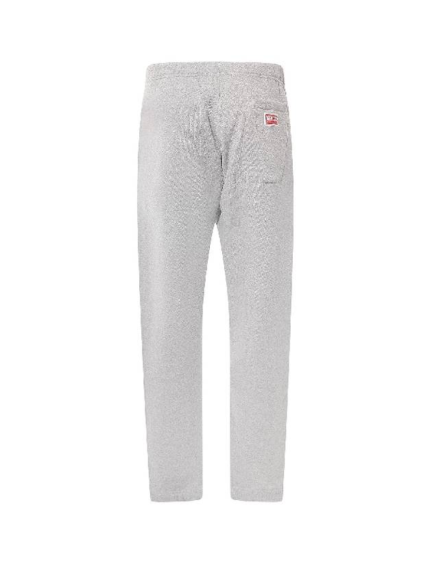 Academy Embroidered Jogging Cotton Track Pants Grey - KENZO - BALAAN 8