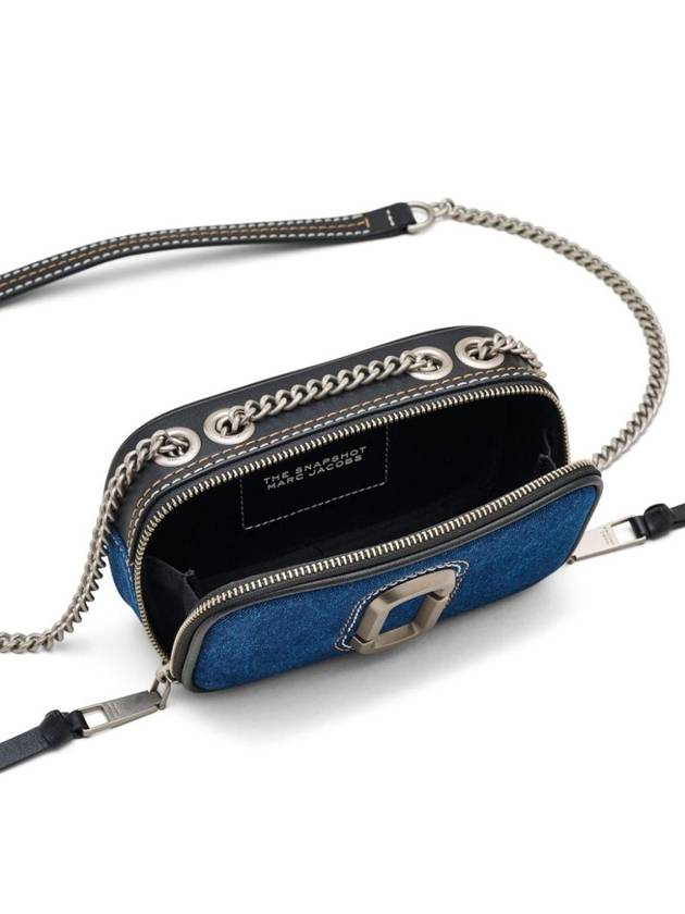 The Denim Chain Snapshot Cross Bag Blue - MARC JACOBS - BALAAN 6