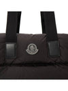 Caradoc Padding Tote Bag Black - MONCLER - BALAAN 8