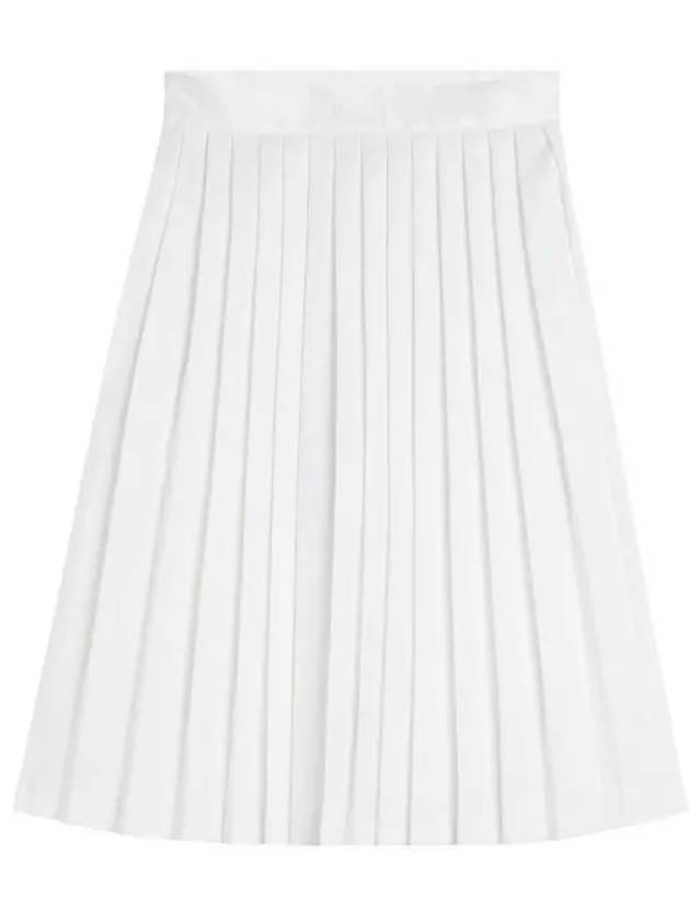 Women's Dorothea Pleated Skirt White - J.LINDEBERG - BALAAN 2