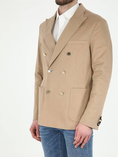 Beige Cotton Jacket - TONELLO - BALAAN 2