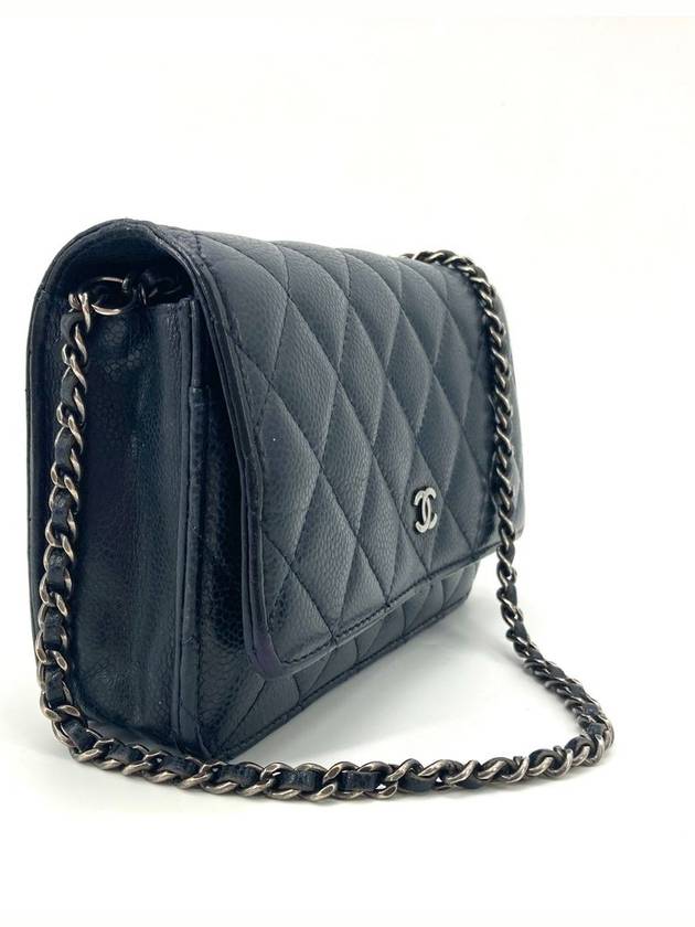 Caviar silver woc mini bag cross - CHANEL - BALAAN 3